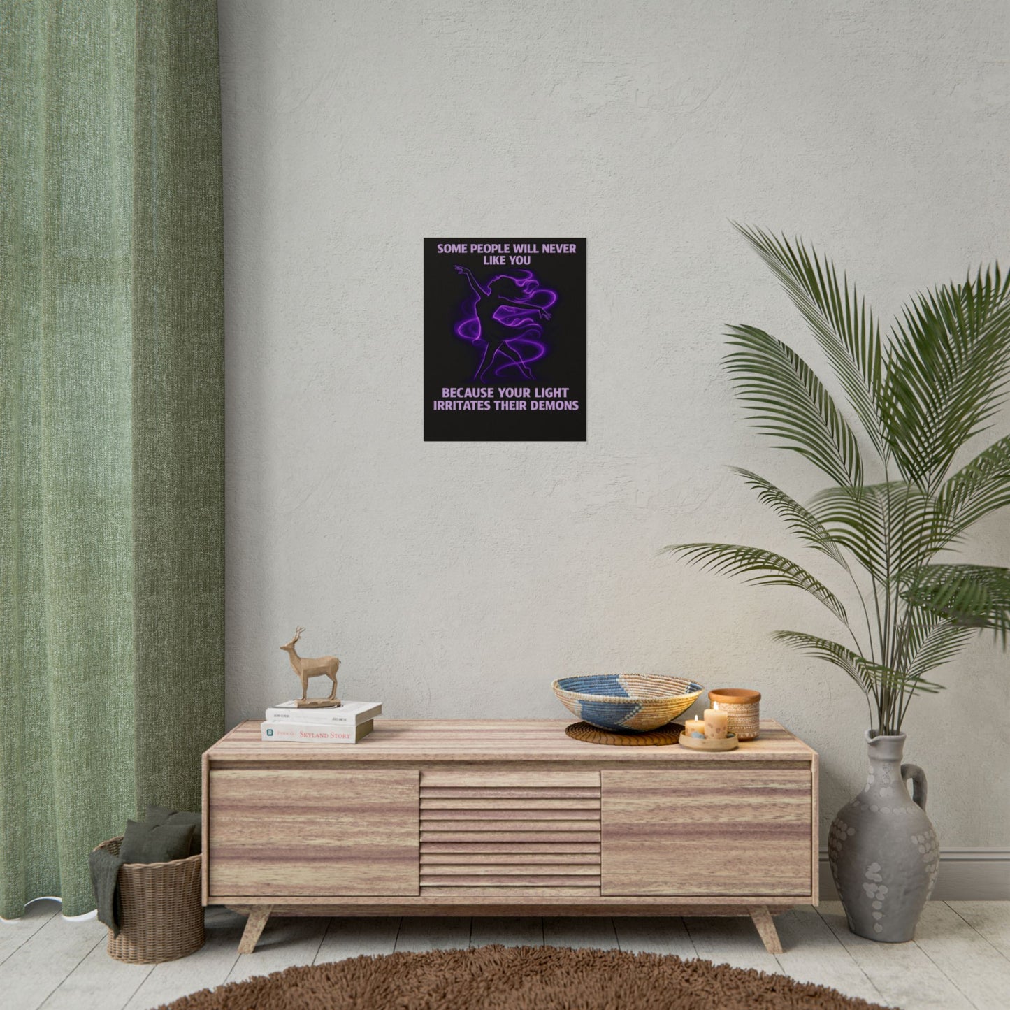 Empowering Art Print, Wall Decor for Confidence, Motivational Gift, Home Office Inspiration, Positive Vibes, Self-Love Decor