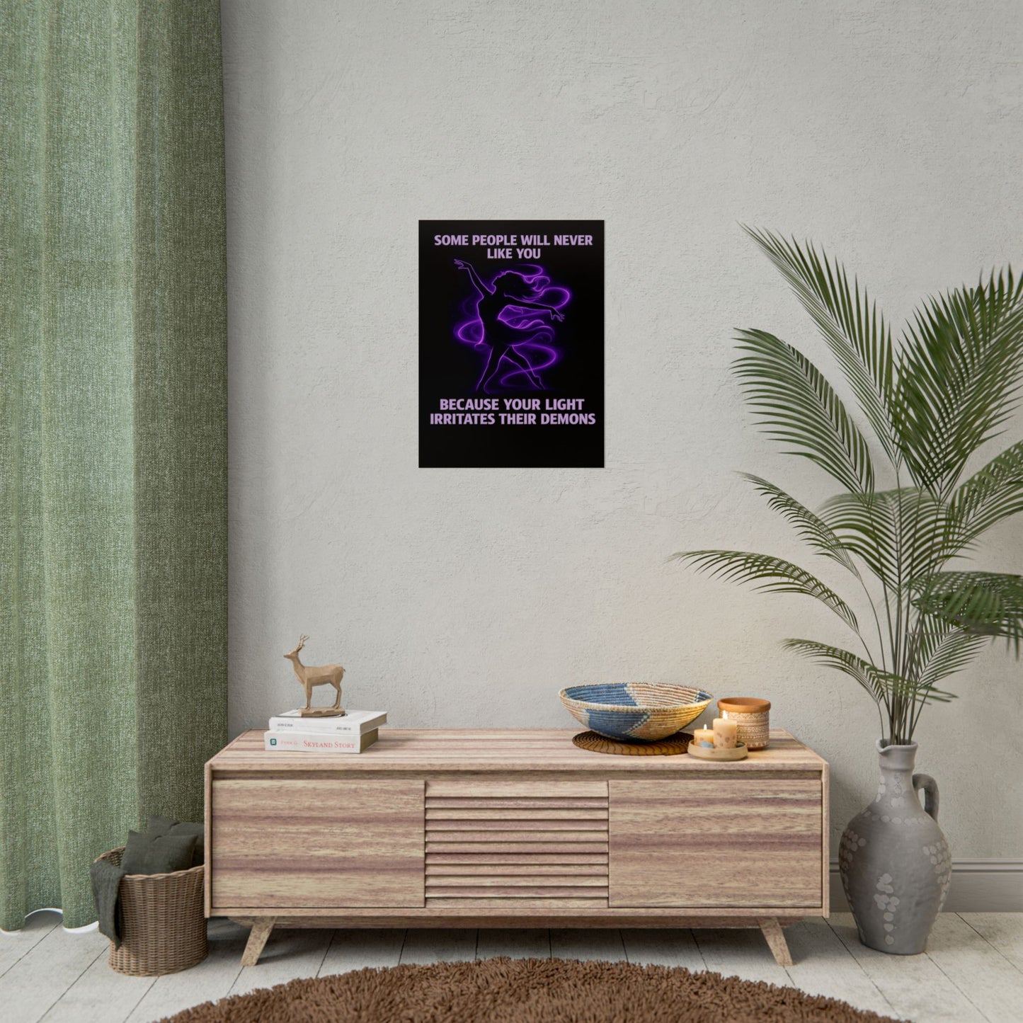 Empowering Art Print, Wall Decor for Confidence, Motivational Gift, Home Office Inspiration, Positive Vibes, Self-Love Decor