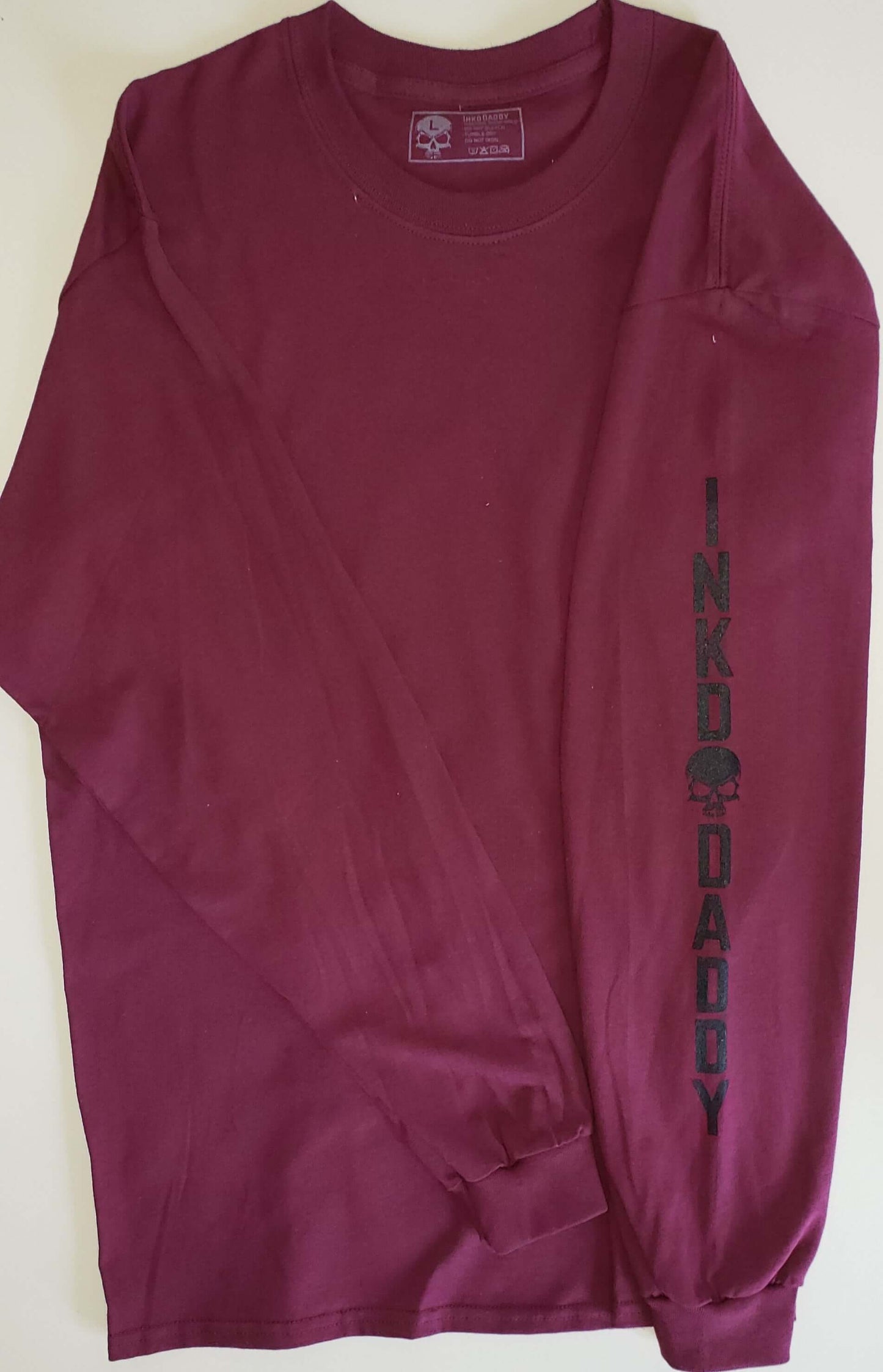 Inkddaddy skull on hats and shirts multiple colors