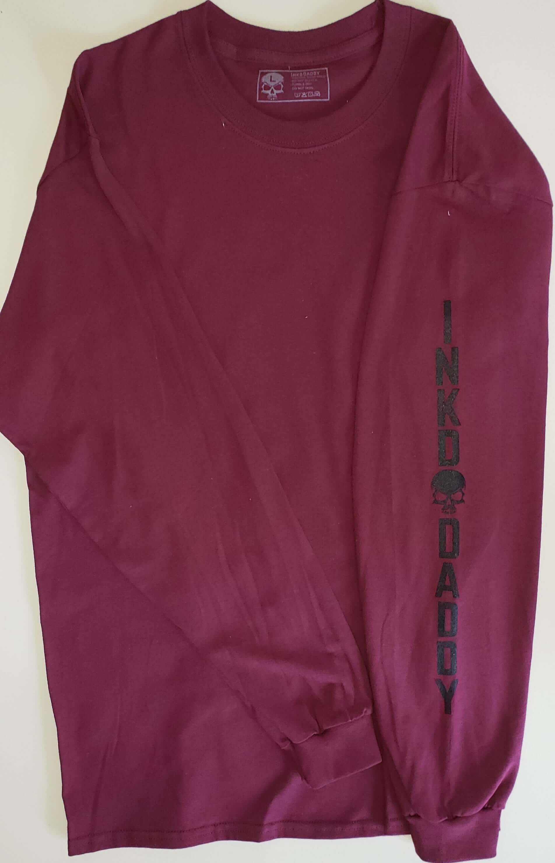 Inkddaddy skull on hats and shirts multiple colors