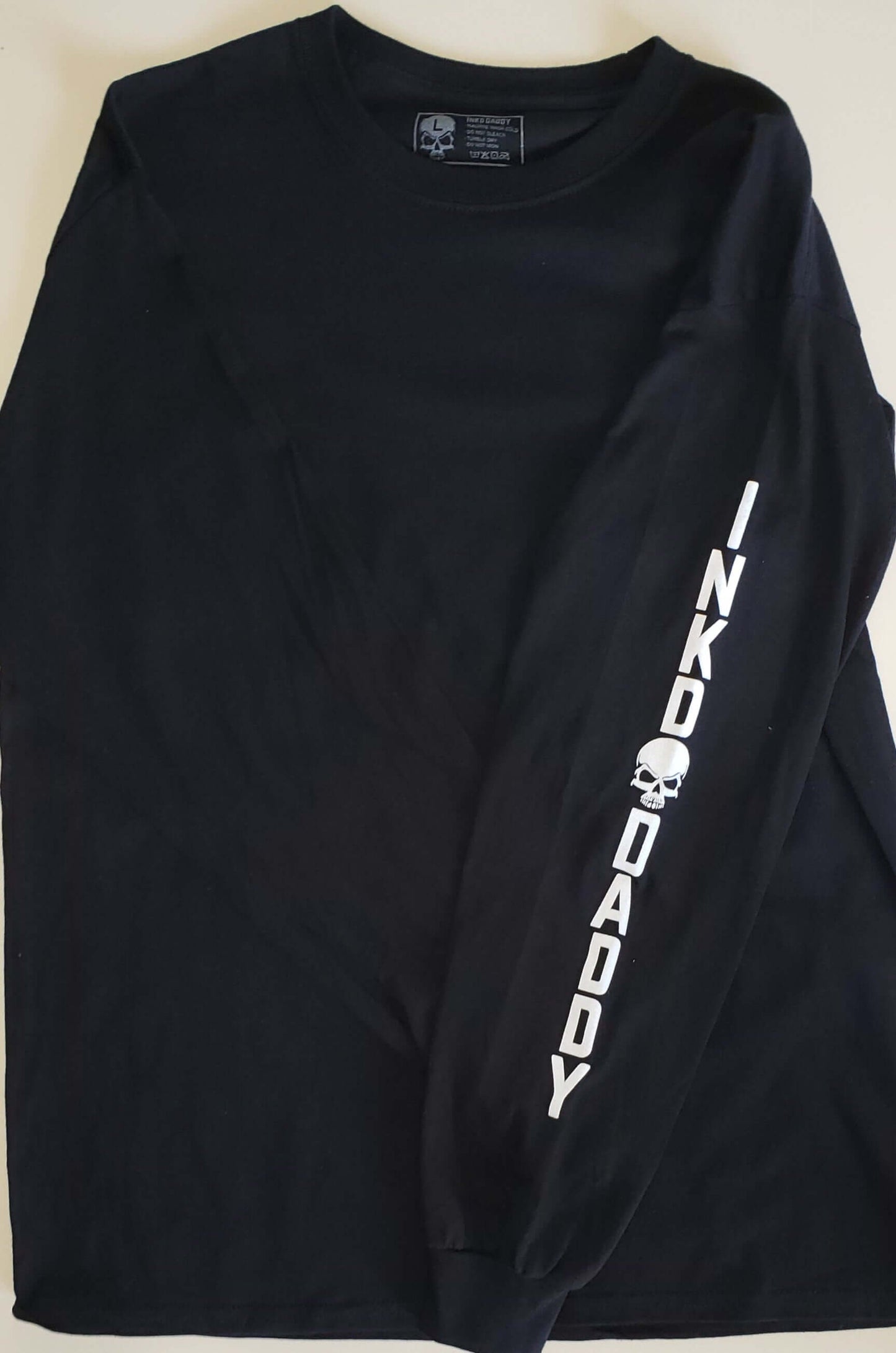 Inkddaddy skull on hats and shirts multiple colors