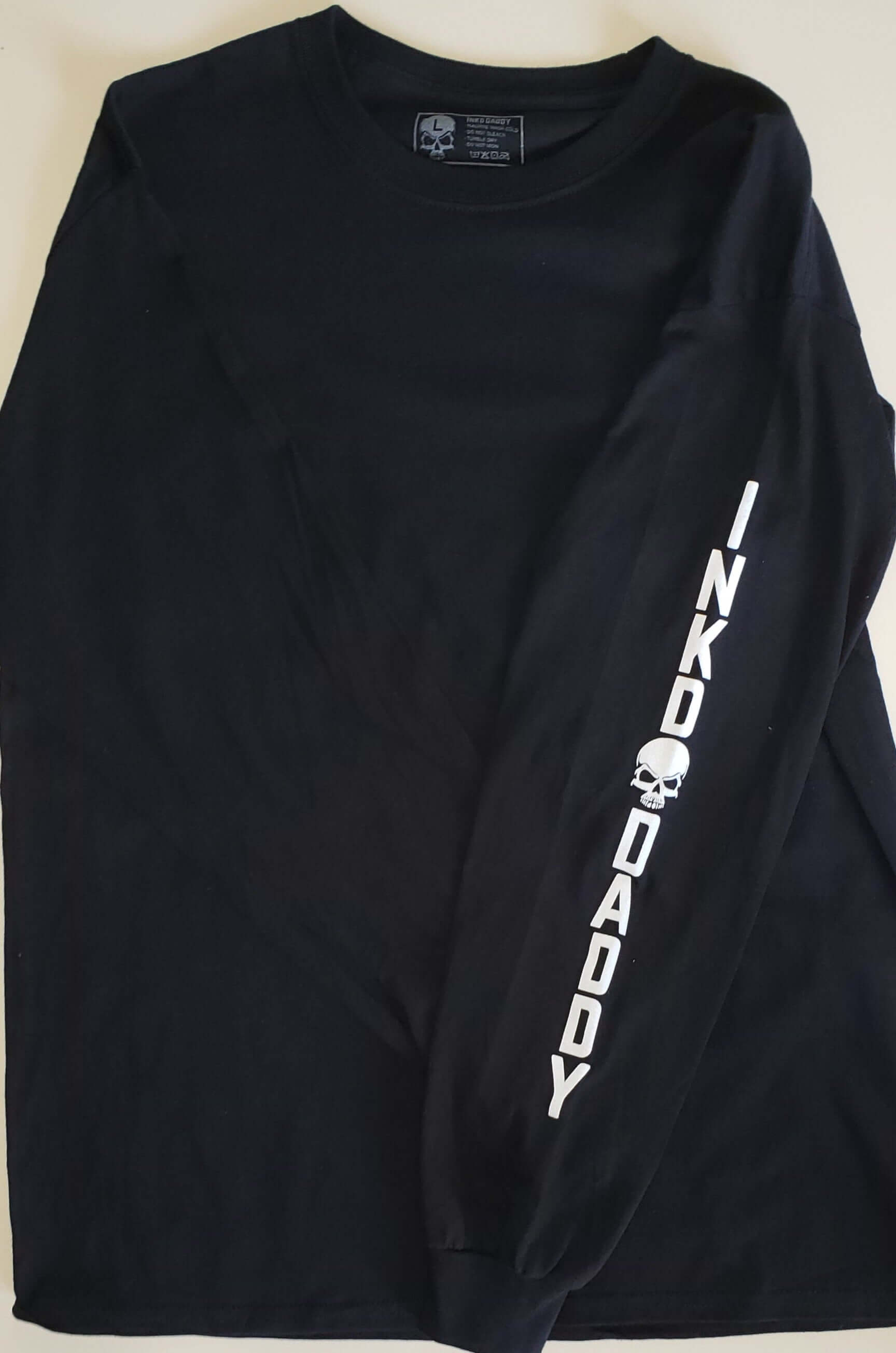 Inkddaddy skull on hats and shirts multiple colors