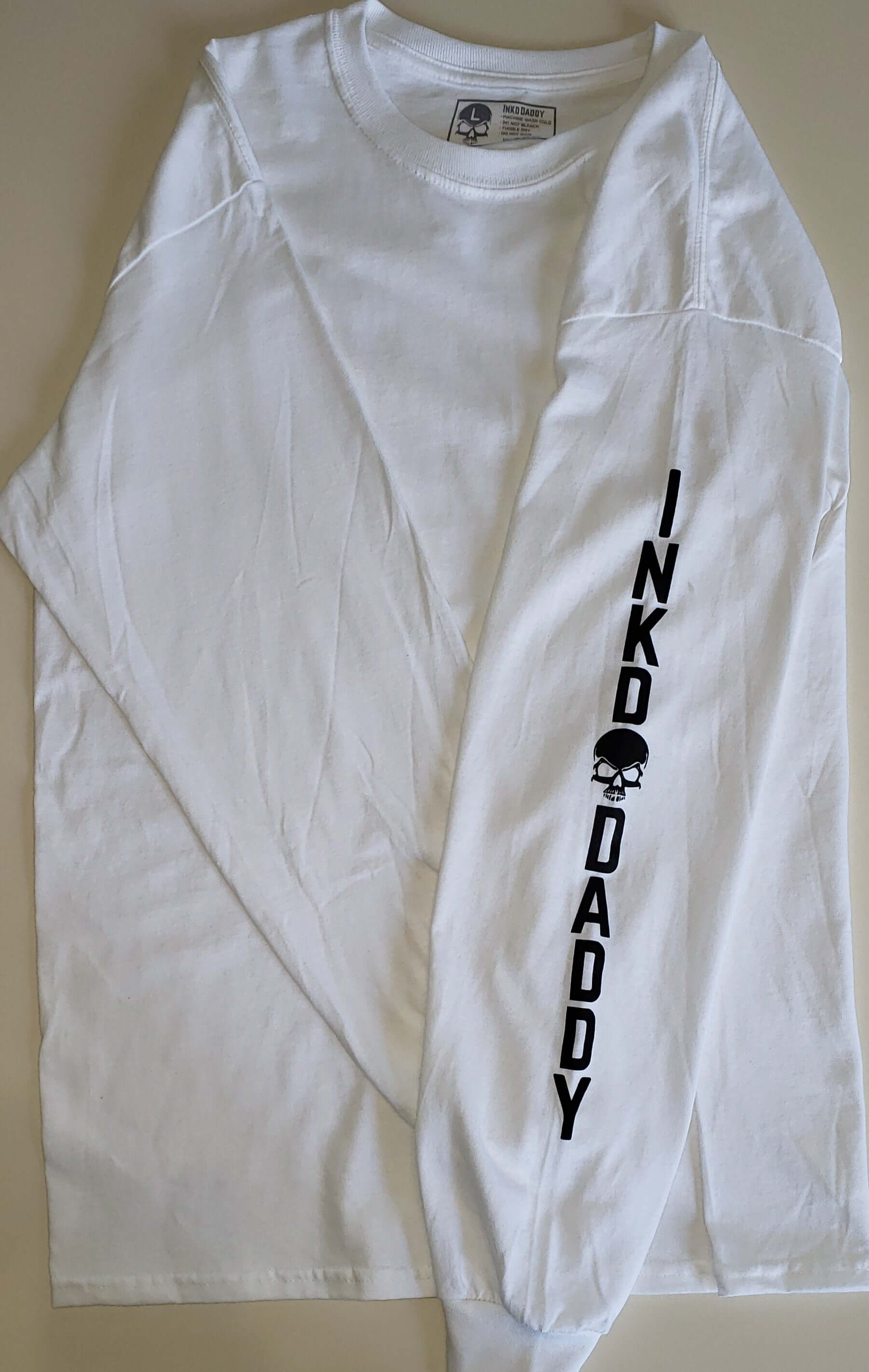 Inkddaddy skull on hats and shirts multiple colors