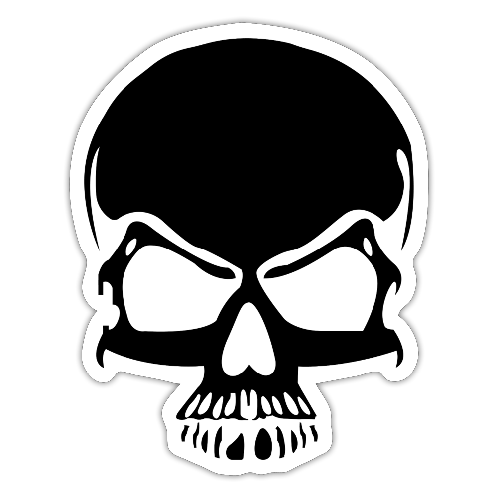 Sticker - white matte