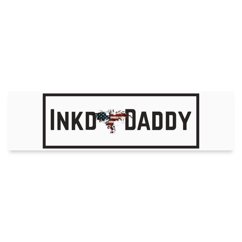 Inkd Eagle Sticker - white matte