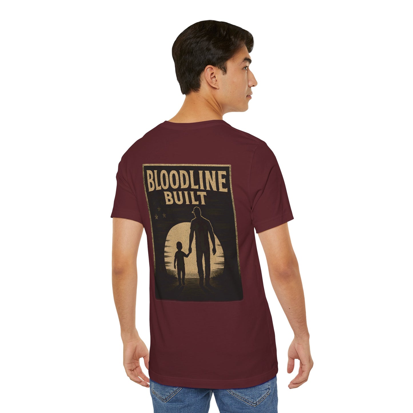 Bloodline Built Tee — Father & Son Vintage Silhouette T-Shirt