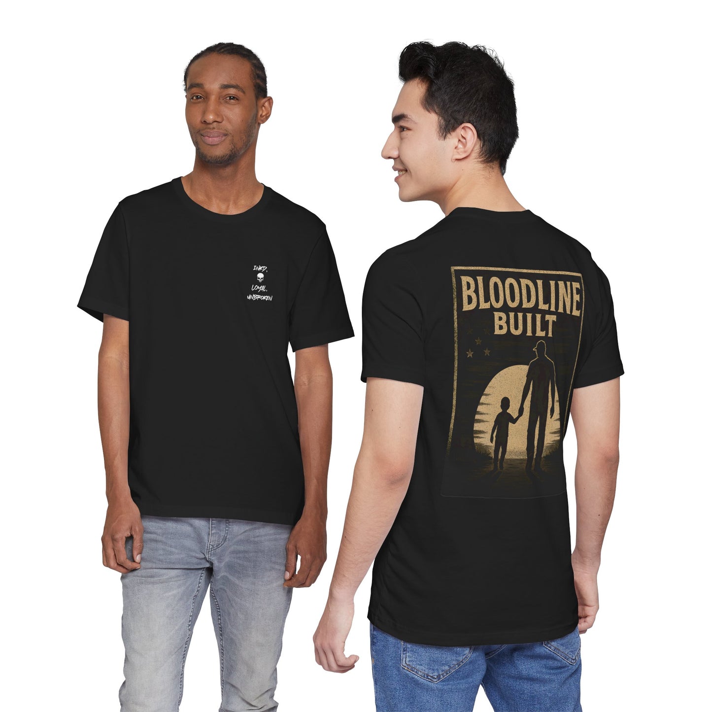 Bloodline Built Tee — Father & Son Vintage Silhouette T-Shirt