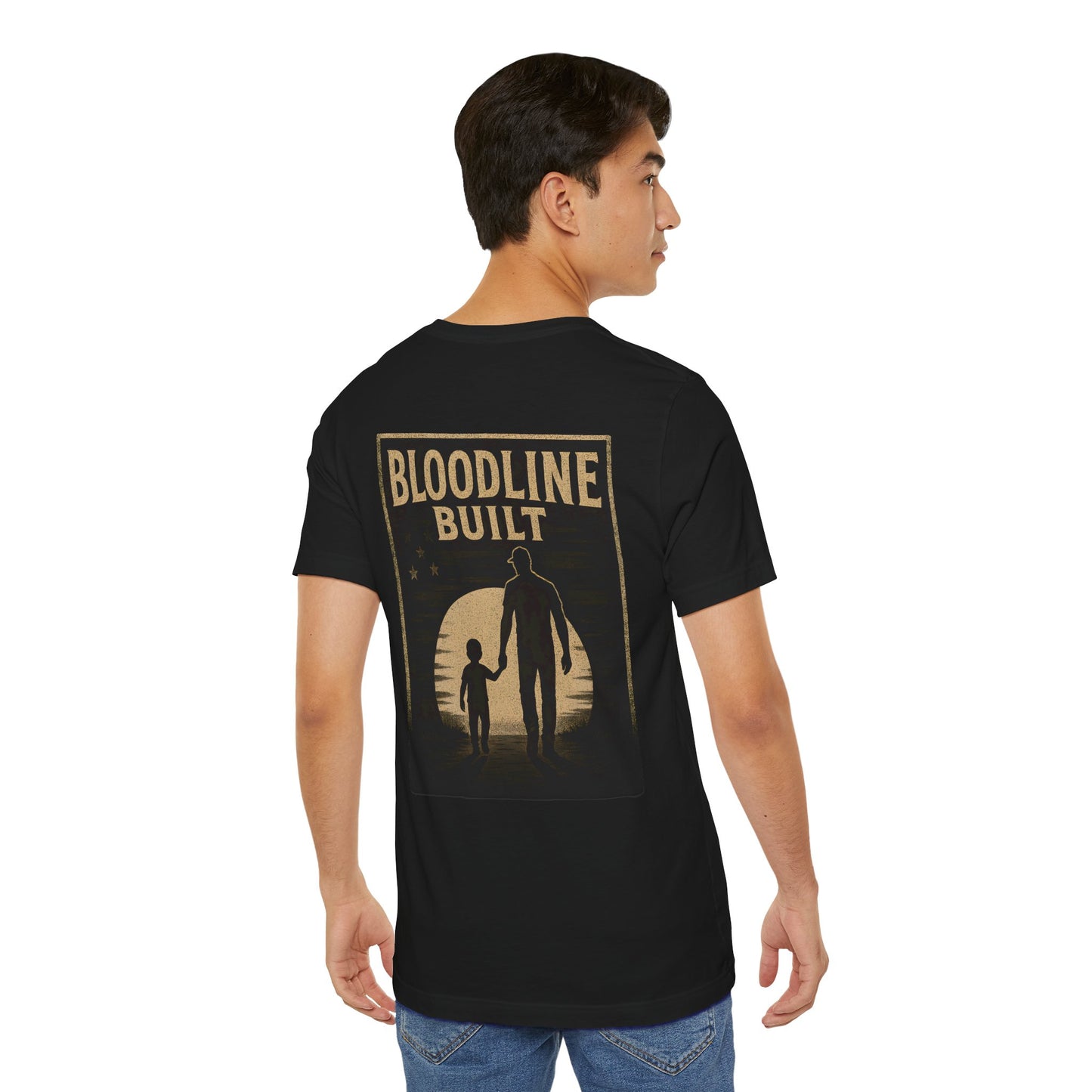 Bloodline Built Tee — Father & Son Vintage Silhouette T-Shirt