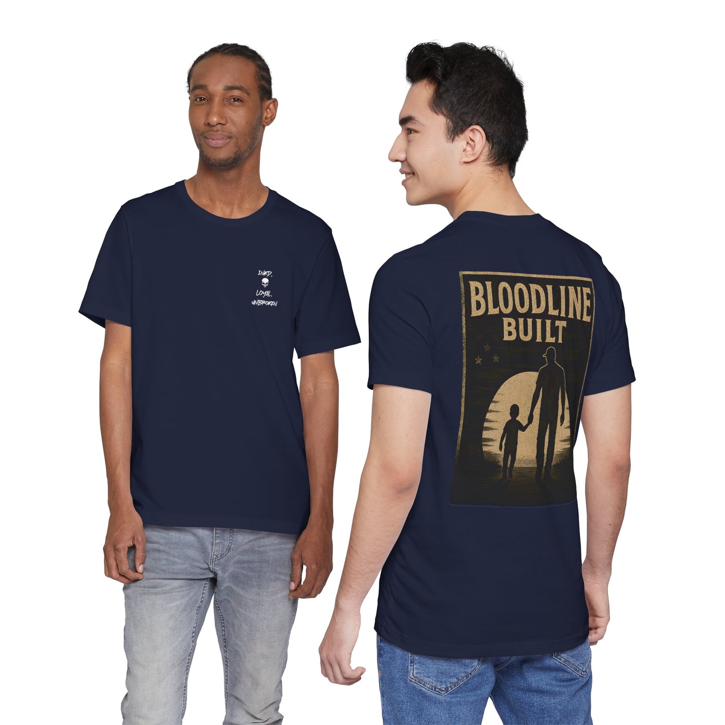 Bloodline Built Tee — Father & Son Vintage Silhouette T-Shirt