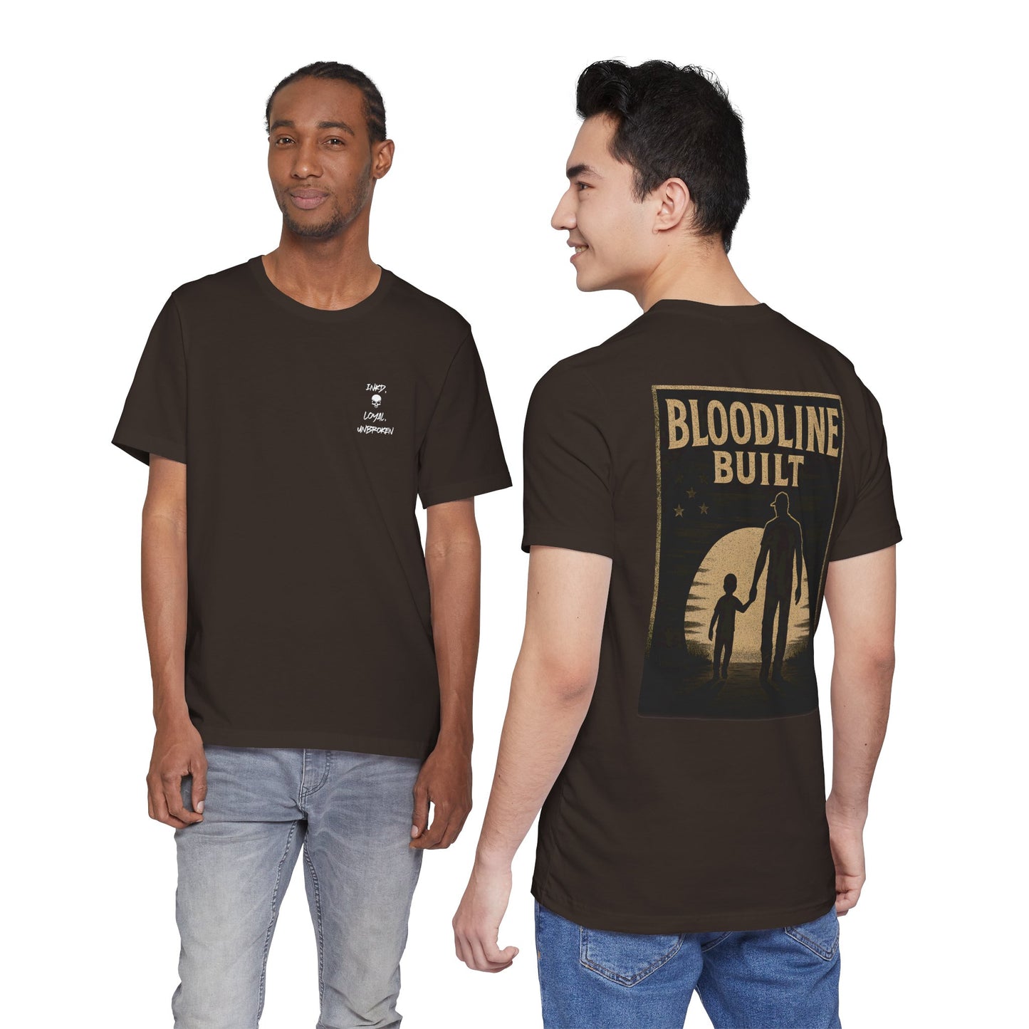 Bloodline Built Tee — Father & Son Vintage Silhouette T-Shirt