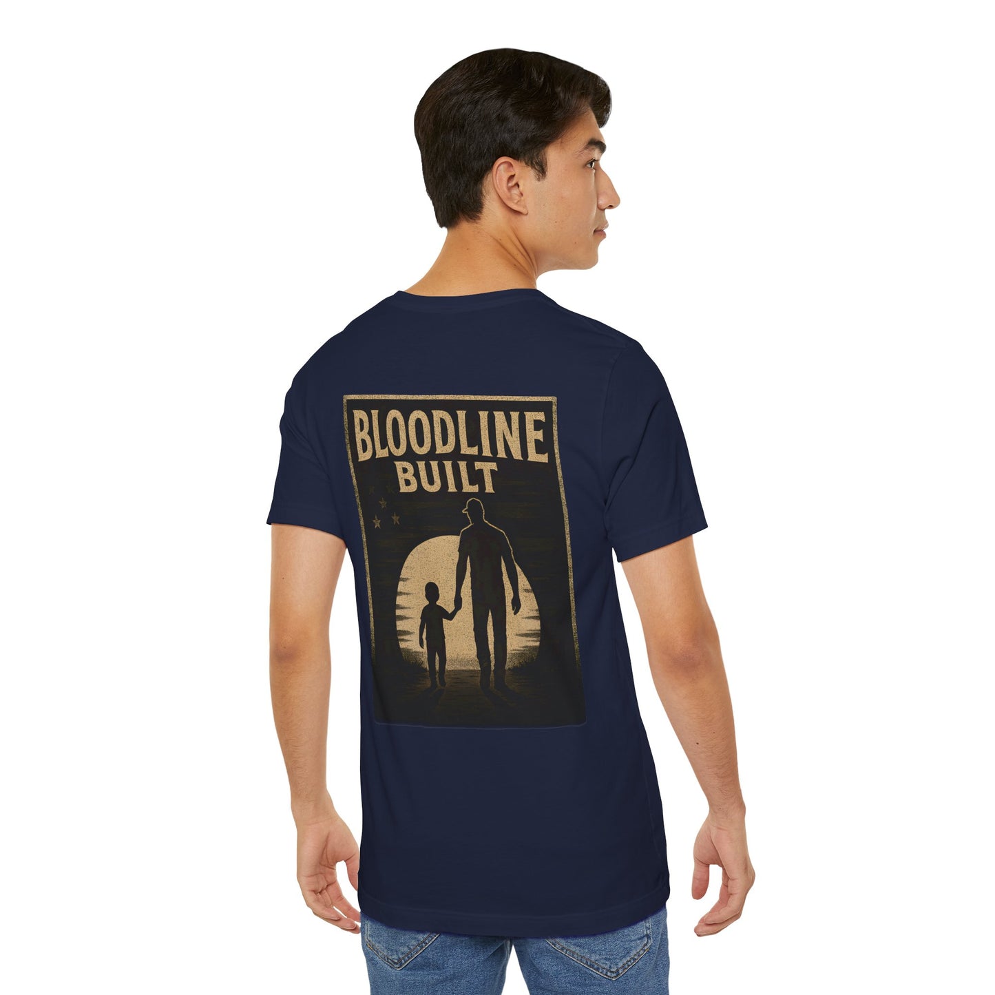 Bloodline Built Tee — Father & Son Vintage Silhouette T-Shirt