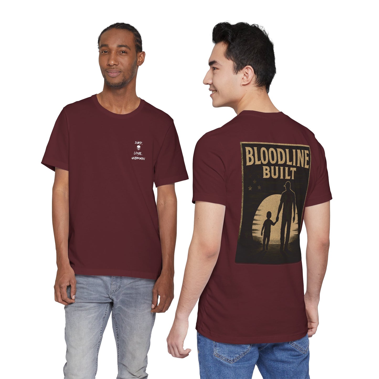 Bloodline Built Tee — Father & Son Vintage Silhouette T-Shirt
