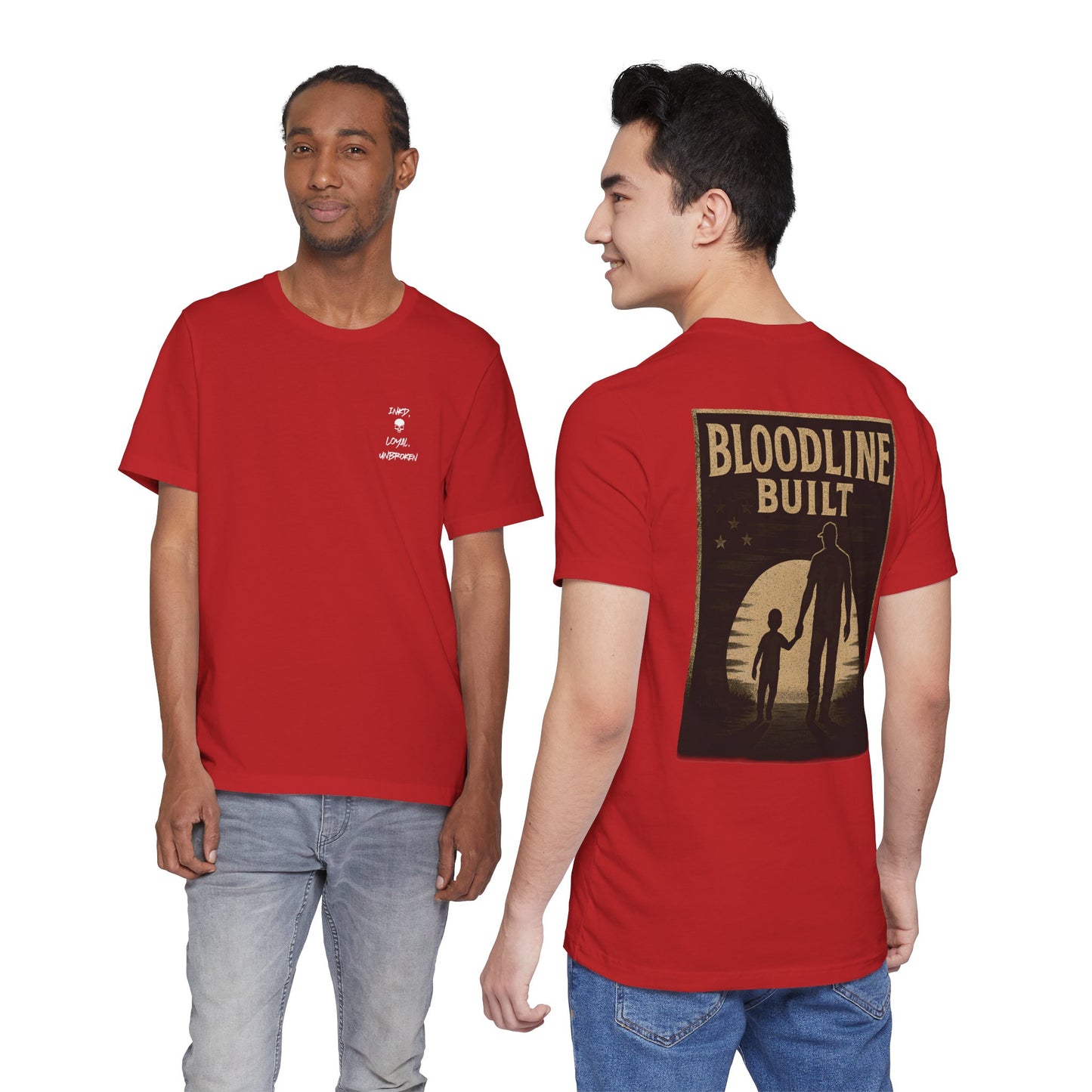 Bloodline Built Tee — Father & Son Vintage Silhouette T-Shirt